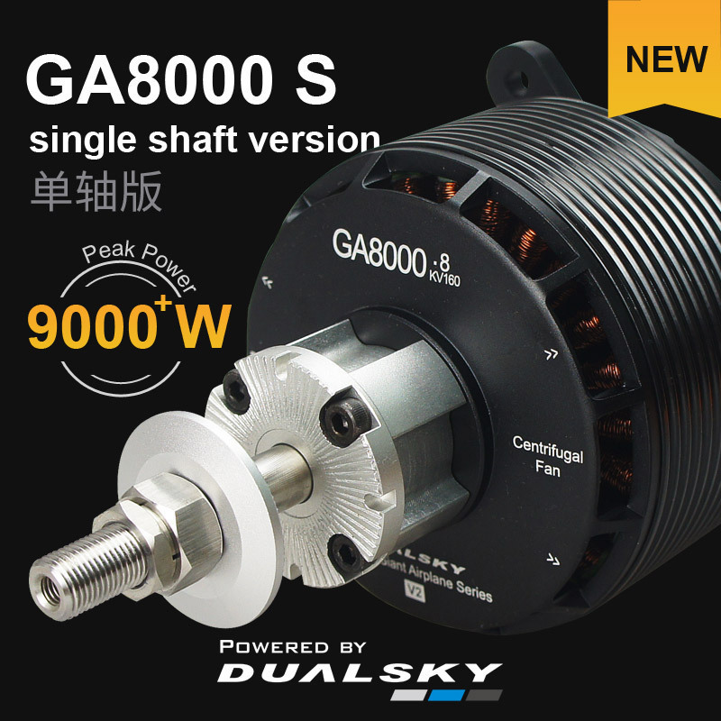 Brushless Motor Thrust Test Stand - DUALSKY GA8000 Motor Tanpa Sikat Daya